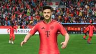 Joshua Kimmich as seen in the game (Image via EA Sports)